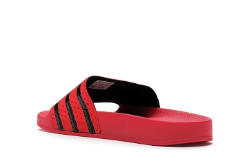 adidas Adilette Real Coral Black-Real Coral - 6
