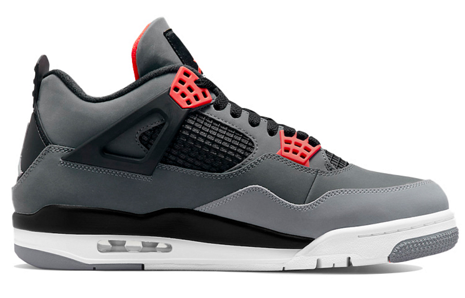 Фото № 2 с приближением к товару «‎Nike Air Jordan 4 Vintage Basketball Shoes Infrared»