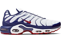 Фото № 1 с приближением к товару «‎Nike Air Max Plus White Red Blue»