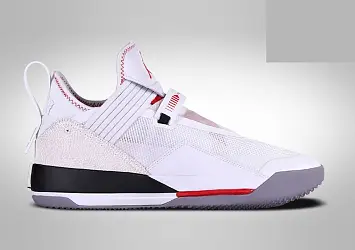 Nike Air Jordan XXXIII SE Basketball shoes White Gym Red Black (CD9560-106) - 1