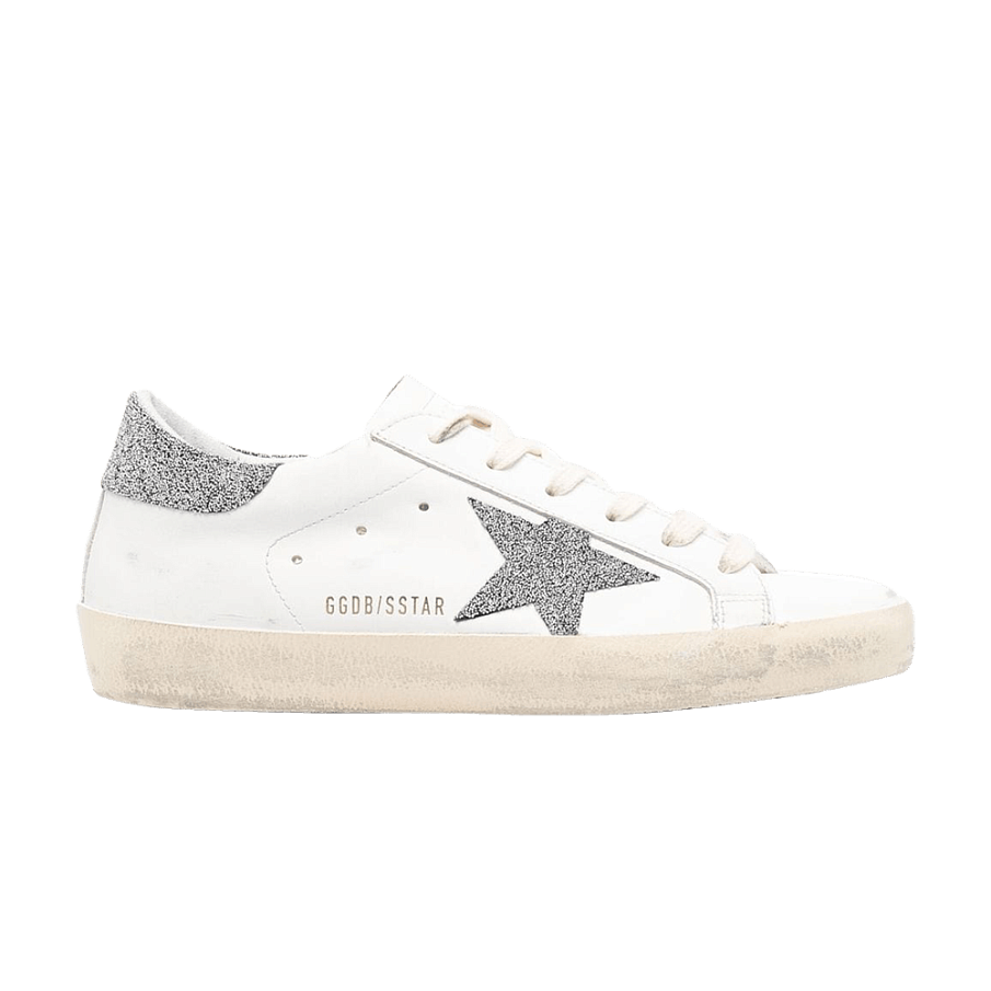 Фото № 1 с приближением к товару «‎Golden Goose Women's Superstar White Silver»