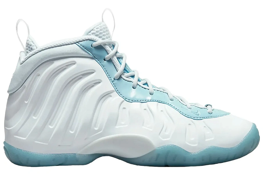 Фото № 1 с приближением к товару «‎Nike Little Posite One White Aura Worn Blue »