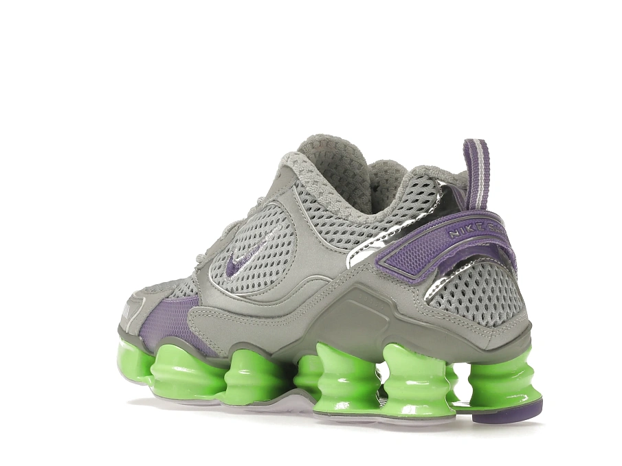 Фото № 6 с приближением к товару «‎Nike Shox TL Nova Grey Neon »