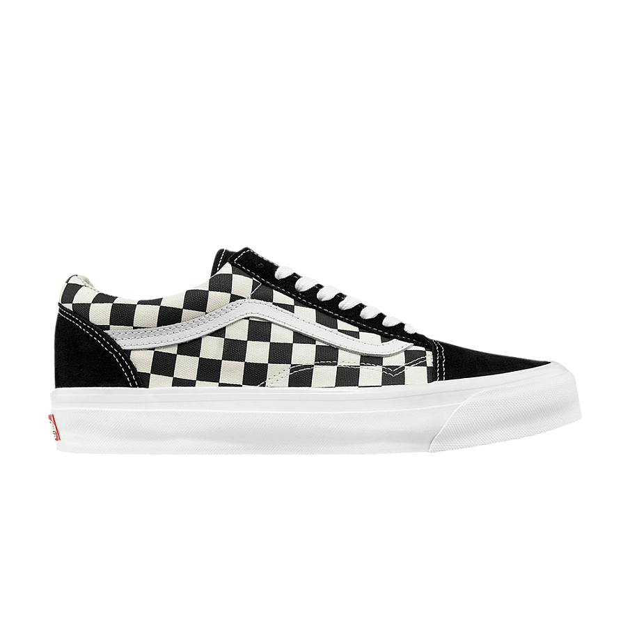 Фото № 1 с приближением к товару «‎Vans OG Old Skool LX Checkerboard - Black»