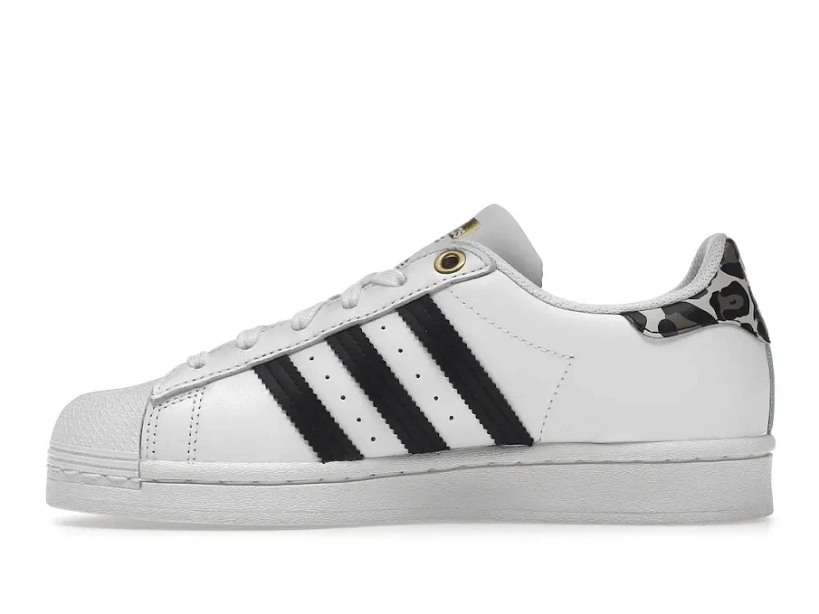 Фото № 3 с приближением к товару «‎adidas Superstar White Leopard »