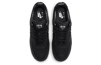 Stussy x Nike Air Force 1 Low 'Triple Black' - 7
