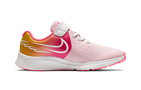 Фото № 2 с приближением к товару «‎BpNike Star Runner 2Sun Pink Yellow Gradient»