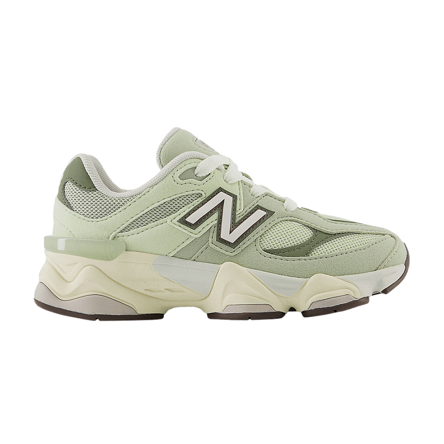Фото № 1 с приближением к товару «‎New Balance 9060 Little Kid Olivine»