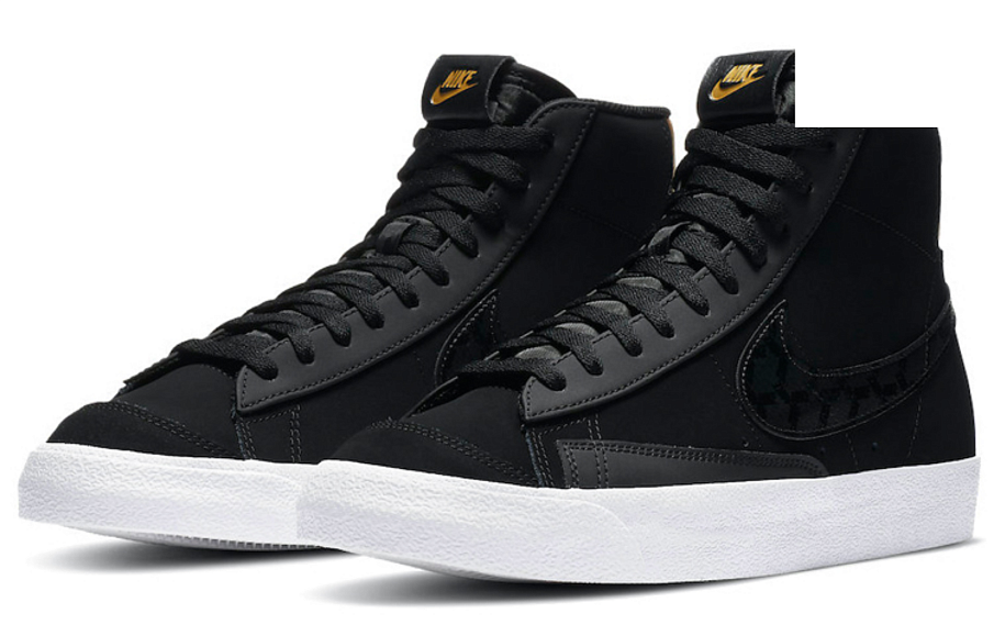 Фото № 2 с приближением к товару «‎Nike Blazer Mid BlackGold»