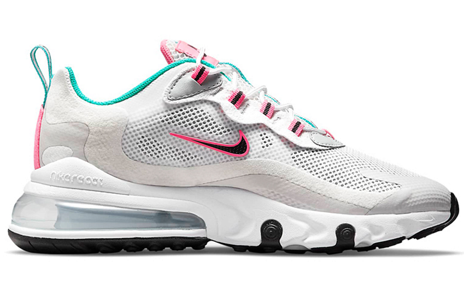 Фото № 2 с приближением к товару «‎Nike WMNS Air Max 270 React SE WhiteGreenPink»