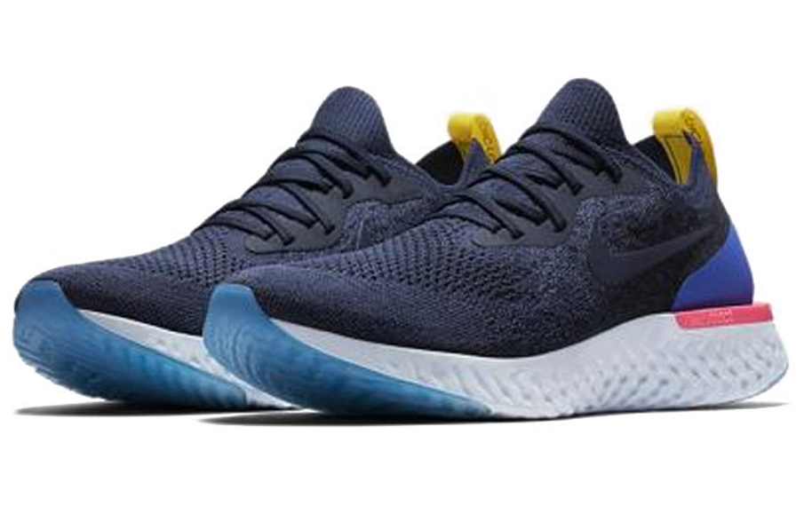 Фото № 3 с приближением к товару «‎Nike Epic React Flyknit College Navy (W)»