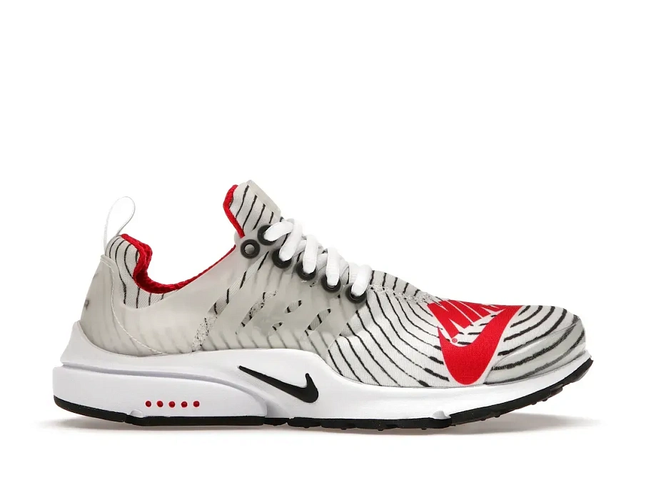 Фото № 1 с приближением к товару «‎Nike Air Presto Hypnotic White Red»