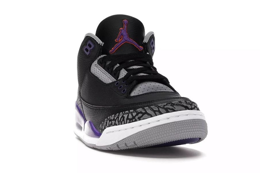 Фото № 4 с приближением к товару «‎Jordan 3 Retro Black Court Purple»