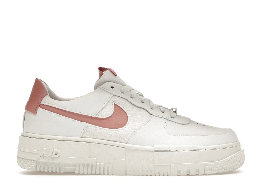 Фото № 1 с приближением к товару «‎Nike Air Force 1 Low Pixel White Rust Pink »