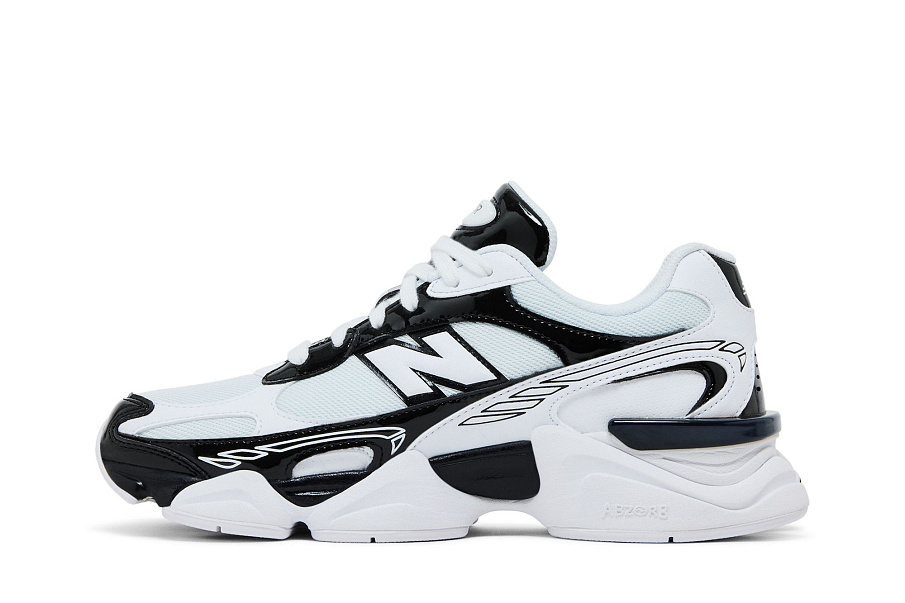 Фото № 4 с приближением к товару «‎New Balance 9060R Black White»