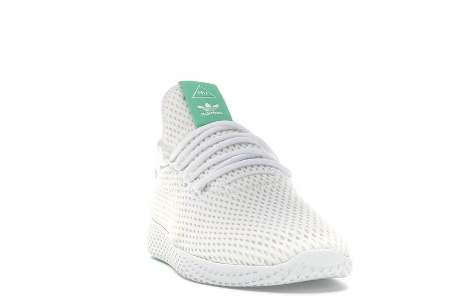 Фото № 3 с приближением к товару «‎adidas Tennis Hu Pharrell Green Glow»