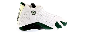 Jordan 14 Retro White Forest Green - 5