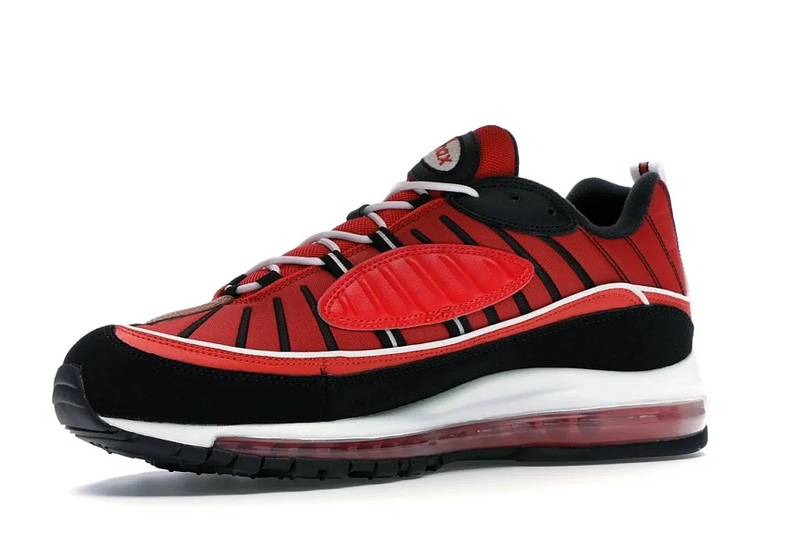 Фото № 5 с приближением к товару «‎Nike Air Max 98 Habanero Red Black»