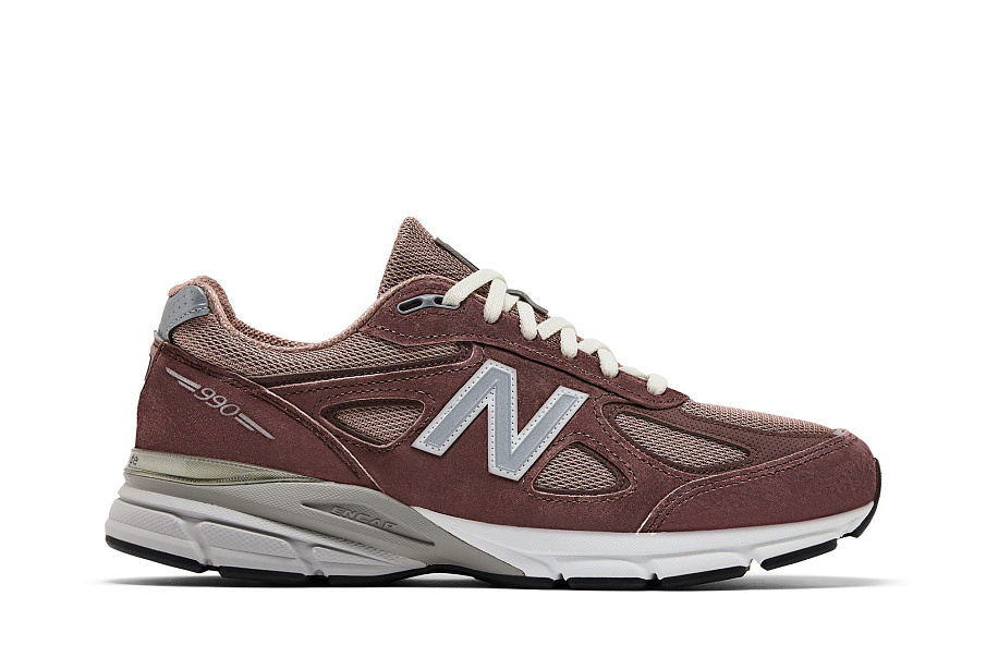 Фото № 2 с приближением к товару «‎Kith x New Balance 990v4 Made In USA Dusty Mauve (U990TK4)»