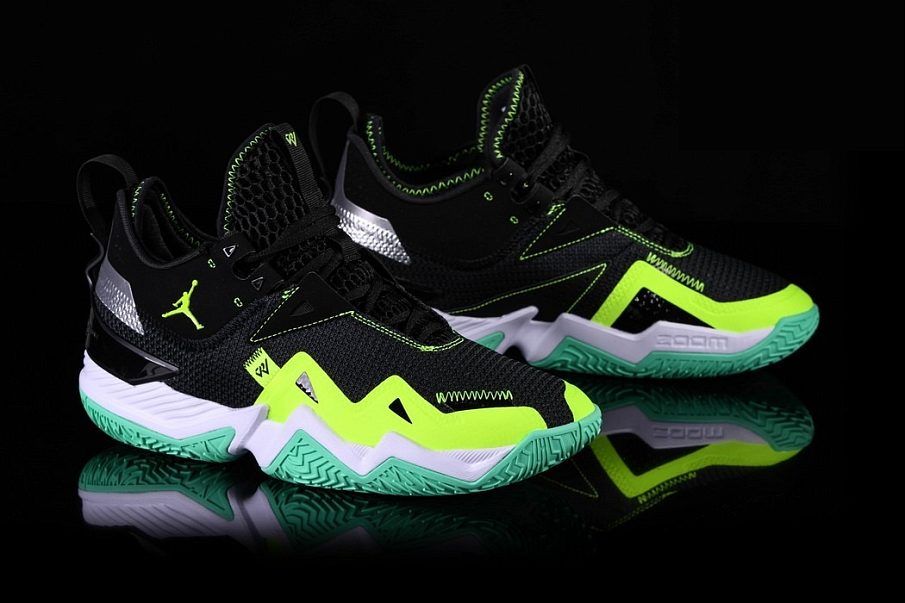 Фото № 2 с приближением к товару «‎Nike Air Jordan Westbrook One Take GS Volt »