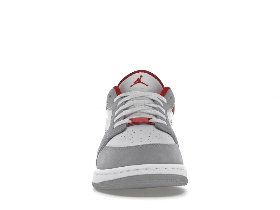 Фото № 2 с приближением к товару «‎Jordan 1 Low SE Smoke Grey Gym Red »