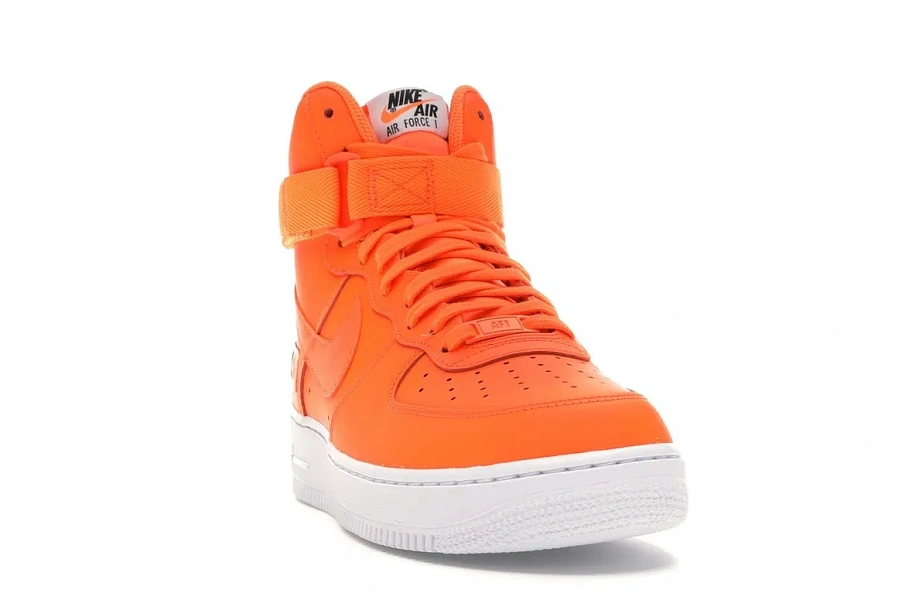 Фото № 4 с приближением к товару «‎Nike Air Force 1 High Just Do It Pack Orange»