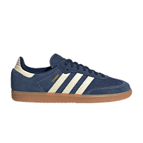 Фото № 1 с приближением к товару «‎adidas Samba OG Night Indigo Warm Vanilla Gum»