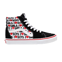 Фото № 1 с приближением к товару «‎Vans Women's Sk8-Hi I Heart»