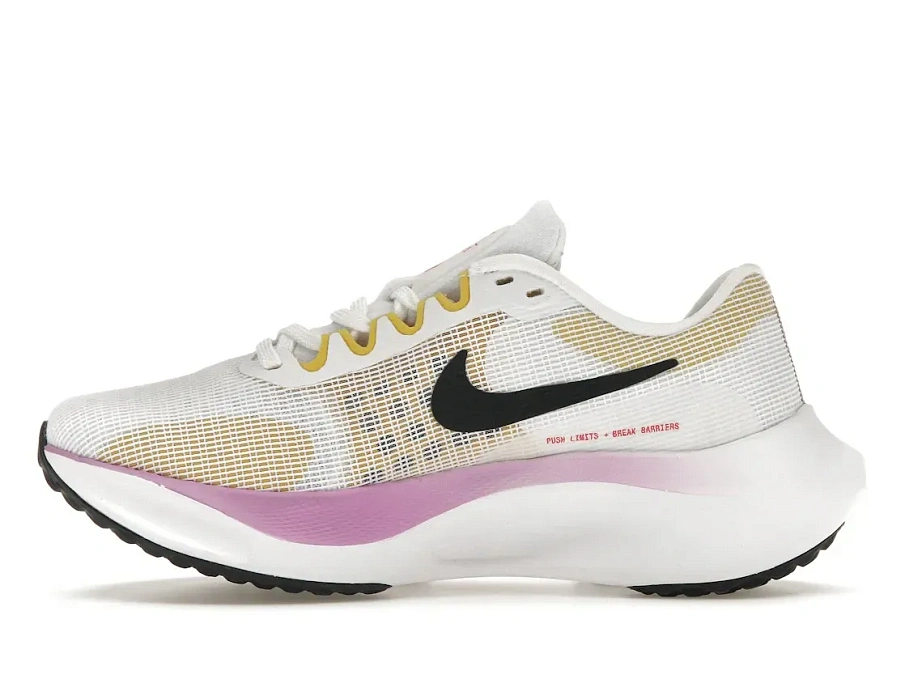 Фото № 3 с приближением к товару «‎Nike Zoom Fly 5 White Rush Fuchsia »