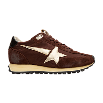 Фото № 1 с приближением к товару «‎Women's Golden Goose Running Marathon Brown Platinum»