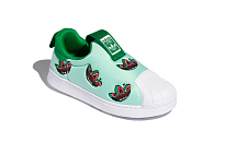 Фото № 3 с приближением к товару «‎Adidas originals Superstar 360 I Shoes GreenWhite»