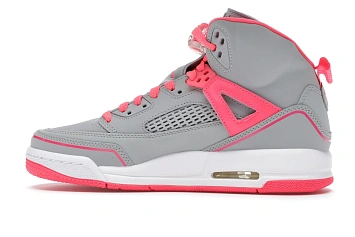 Jordan Spizike Wolf Grey Racer Pink  - 5