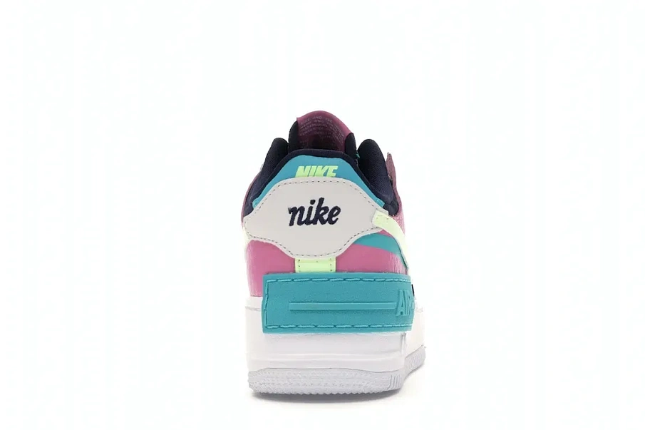 Фото № 4 с приближением к товару «‎Nike Air Force 1 Low Shadow Barely Volt Oracle Aqua »