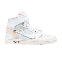 Фото № 1 с приближением к товару «‎Off-White x Air Jordan 1 Retro High OG White 2018 Sample»