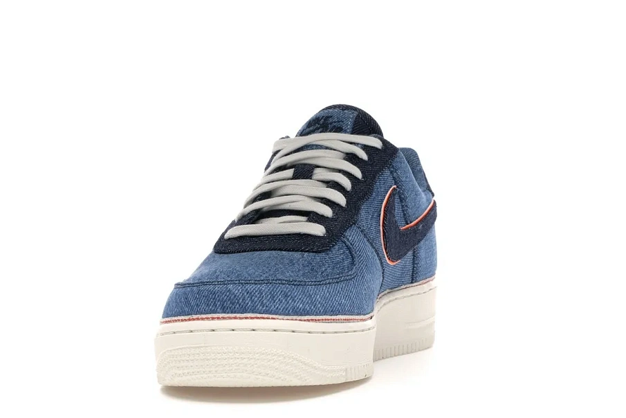 Фото № 4 с приближением к товару «‎Nike Air Force 1 Low 3x1 Denim Stonewash»