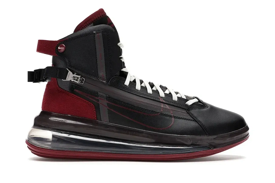 Фото № 1 с приближением к товару «‎Nike Air Max 720 Strn Black Team Red»