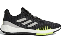 Фото № 1 с приближением к товару «‎adidas Pulseboost HD Winter Black Grey Solar Yellow»