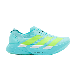 adidas Adizero Adios Pro 4 Flash Aqua Lucid Lemon (JR1251)