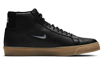 Фото № 2 с приближением к товару «‎Nike SB Zoom Blazer Mid Black»