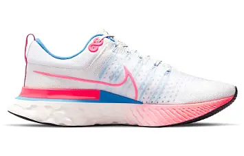 Nike React Infinity Run Fk 2 Running Shoes WhitePinkBlue - 2
