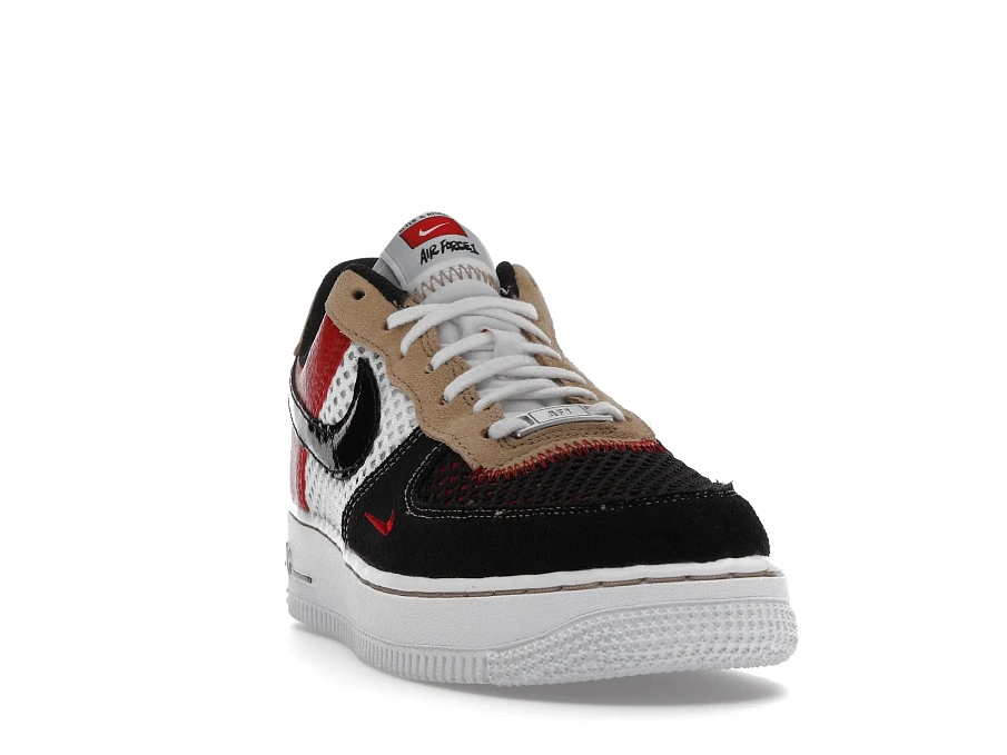 Фото № 4 с приближением к товару «‎Nike Air Force 1 Low 07 LV8 Gym Red Black»
