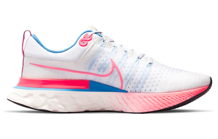 Фото № 2 с приближением к товару «‎Nike React Infinity Run Fk 2 Running Shoes WhitePinkBlue»