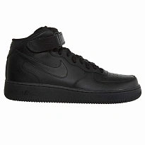 Фото № 1 с приближением к товару «‎Nike Air Force 1 Mid 07 LE Black Black »