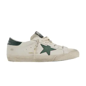 Golden Goose SuperStar White Green - 1