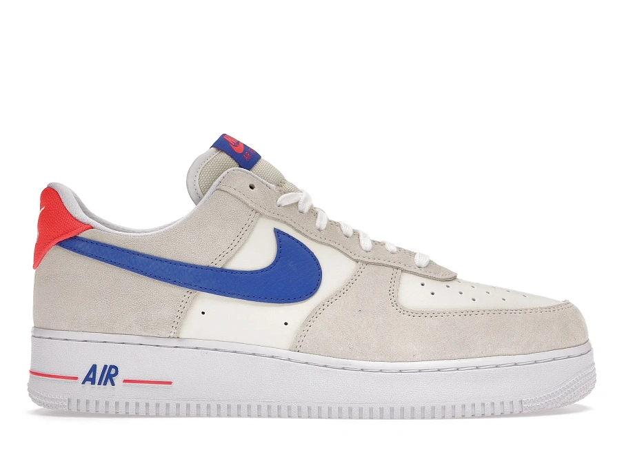 Фото № 1 с приближением к товару «‎Nike Air Force 1 Low 07 LV8 Coconut Milk Hyper Royal»