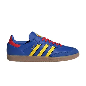 adidas Samba Licensed Hi-Res Blue Yellow Vivid Red - 1