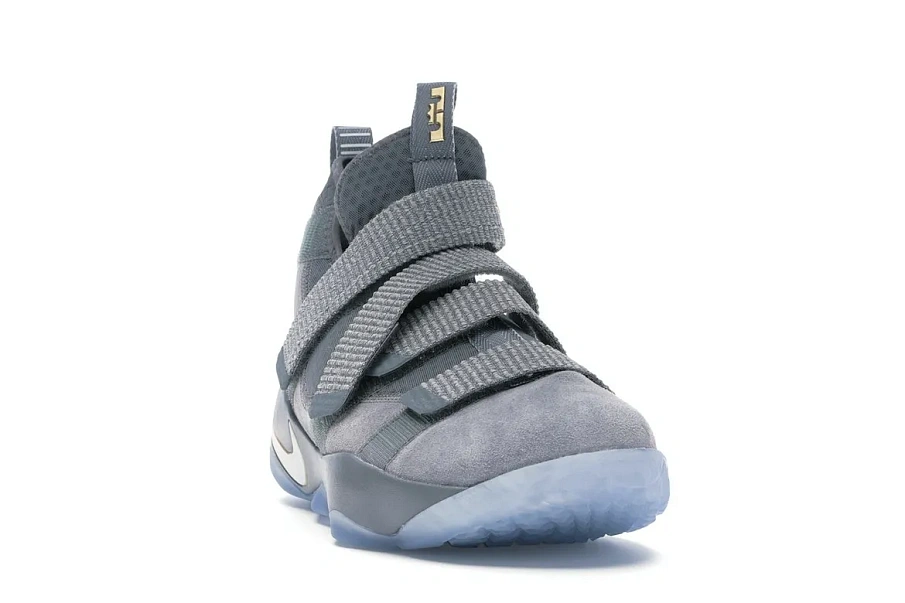Фото № 2 с приближением к товару «‎Nike LeBron Zoom Soldier 11 Cool Grey»