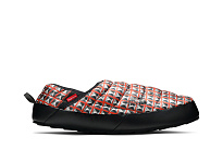 Фото № 2 с приближением к товару «‎Supreme x The North Face Traction Mule Red Studded Print»