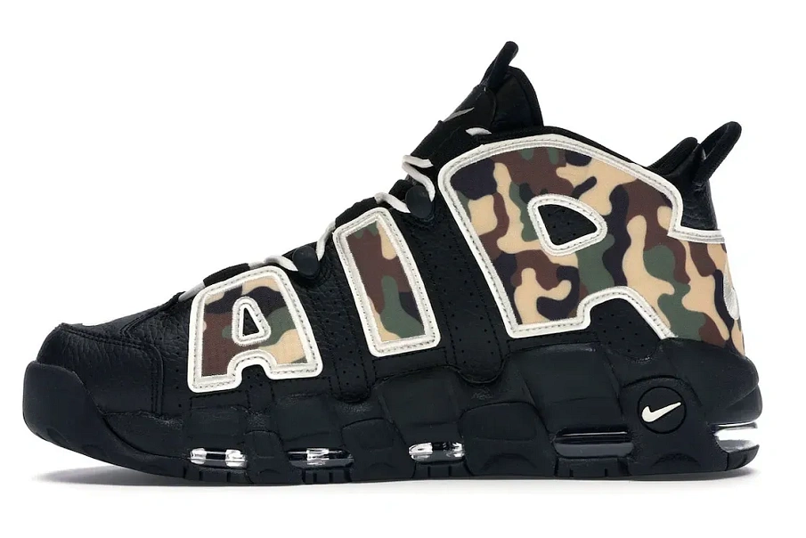 Фото № 3 с приближением к товару «‎Nike Air More Uptempo 96 Camo»