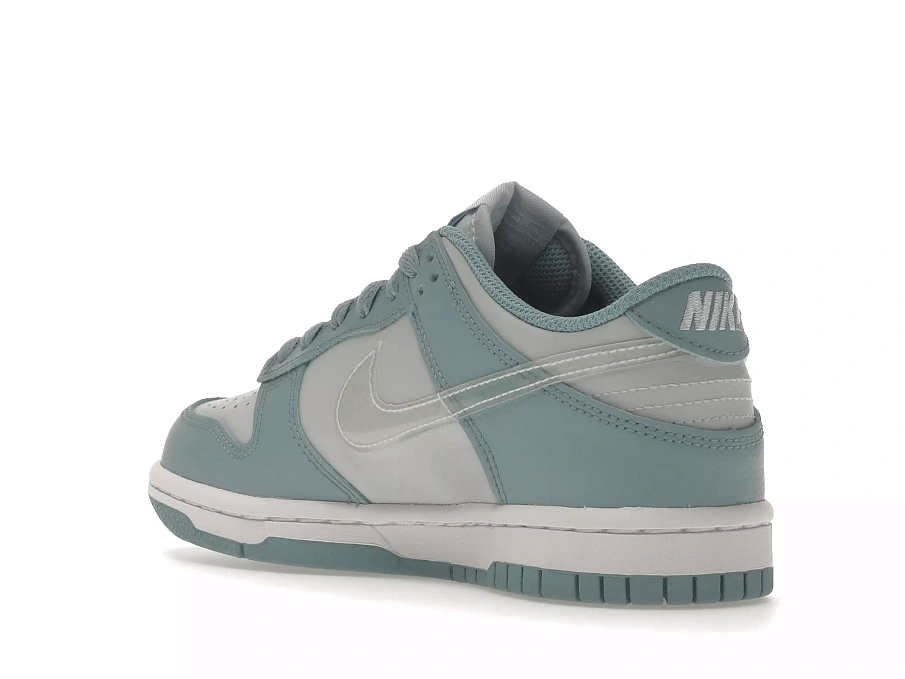 Фото № 6 с приближением к товару «‎Nike Dunk Low Clear Blue Swoosh »
